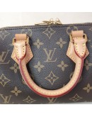 LOUIS VUITTON Monogram Speedy Bandouliere 20 Handbag with Beige Shoulder Strap – GHW (Microchip New Model)