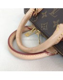 LOUIS VUITTON Monogram Speedy Bandouliere 20 Handbag with Beige Shoulder Strap – GHW (Microchip New Model)