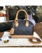 LOUIS VUITTON Monogram Alma BB Handbag with Shoulder Strap - GHW (Year 2016)