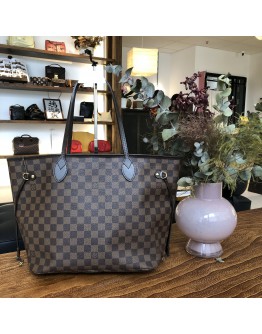 LOUIS VUITTON Damier Ebene Neverfull MM Shopping Tote Bag – GHW (Year 2011)