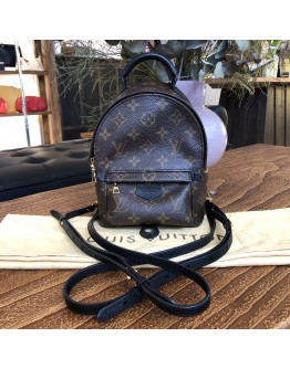 LOUIS VUITTON Monogram Mini Palm Spring Backpack - GHW (Microchip)
