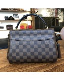LOUIS VUITTON Damier Ebene Croisette Handbag with Shoulder Strap – GHW (Year 2019)