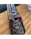 LOUIS VUITTON Damier Ebene Croisette Handbag with Shoulder Strap – GHW (Year 2019)