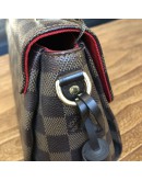 LOUIS VUITTON Damier Ebene Croisette Handbag with Shoulder Strap – GHW (Year 2019)