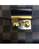 LOUIS VUITTON Damier Ebene Croisette Handbag with Shoulder Strap – GHW (Year 2019)