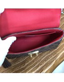 LOUIS VUITTON Damier Ebene Croisette Handbag with Shoulder Strap – GHW (Year 2019)