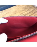 LOUIS VUITTON Damier Ebene Croisette Handbag with Shoulder Strap – GHW (Year 2019)