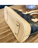 LOUIS VUITTON Monogram Alma BB Handbag with Shoulder Strap - GHW (Year 2016)