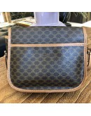 CELINE Vintage Macadam Monogram Crossbody Bag