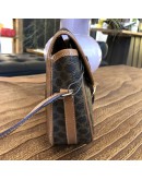 CELINE Vintage Macadam Monogram Crossbody Bag