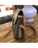 CELINE Vintage Macadam Monogram Crossbody Bag