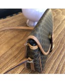 CELINE Vintage Macadam Monogram Crossbody Bag