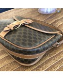 CELINE Vintage Macadam Monogram Crossbody Bag
