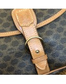 CELINE Vintage Macadam Monogram Crossbody Bag