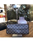 LOUIS VUITTON Damier Ebene Rocoleta Armpit Shoulder Bag - GHW (Year 2003)