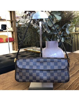 LOUIS VUITTON Damier Ebene Rocoleta Armpit Shoulder Bag - GHW (Year 2003)