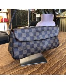 LOUIS VUITTON Damier Ebene Rocoleta Armpit Shoulder Bag - GHW (Year 2003)