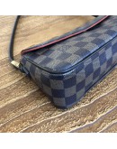 LOUIS VUITTON Damier Ebene Rocoleta Armpit Shoulder Bag - GHW (Year 2003)