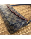LOUIS VUITTON Damier Ebene Rocoleta Armpit Shoulder Bag - GHW (Year 2003)