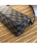LOUIS VUITTON Damier Ebene Rocoleta Armpit Shoulder Bag - GHW (Year 2003)