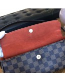 LOUIS VUITTON Damier Ebene Rocoleta Armpit Shoulder Bag - GHW (Year 2003)