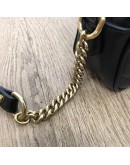 GUCCI GG Marmont Mini Camera Bag in Black Matelasse Chevron Leather – GHW