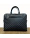 LOUIS VUITTON Damier Graphite Porte-Documents Jour Briefcase with Shoulder Strap – SHW