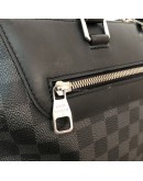 LOUIS VUITTON Damier Graphite Porte-Documents Jour Briefcase with Shoulder Strap – SHW