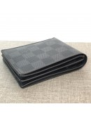 LOUIS VUITTON Damier Graphite Portefeuille Amerigo Short Wallet – SHW