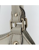 GUCCI GG Canvas in Beige Leather Shoulder Tote Bag - GHW