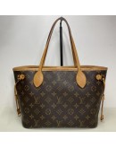 LOUIS VUITTON Monogram Neverfull PM Tote Bag – GHW (Year 2021)