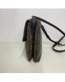 LOUIS VUITTON Monogram Black Twinset Pochette - GHW (Year 2015)