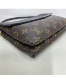 LOUIS VUITTON Monogram Black Twinset Pochette - GHW (Year 2015)