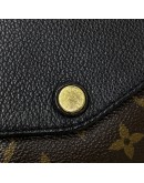 LOUIS VUITTON Monogram Black Twinset Pochette - GHW (Year 2015)