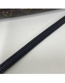 LOUIS VUITTON Monogram Black Twinset Pochette - GHW (Year 2015)