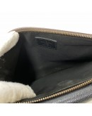 LOUIS VUITTON Monogram Black Twinset Pochette - GHW (Year 2015)
