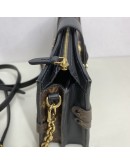 LOUIS VUITTON Reverse Monogram Trunk Clutch on Chain with Shoulder Chian – GHW (Microchip)