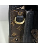LOUIS VUITTON Reverse Monogram Trunk Clutch on Chain with Shoulder Chian – GHW (Microchip)