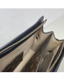 LOUIS VUITTON Reverse Monogram Trunk Clutch on Chain with Shoulder Chian – GHW (Microchip)