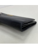 PRADA Bifold Long Wallet in Black Saffiano Leather – GHW