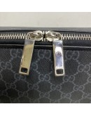 GUCCI Black GG Supreme Crossbody Bag with Web Shoulder Strap – SHW