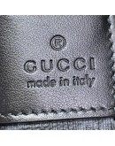 GUCCI Black GG Supreme Crossbody Bag with Web Shoulder Strap – SHW