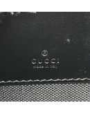 GUCCI Black GG Supreme Crossbody Bag with Web Shoulder Strap – SHW