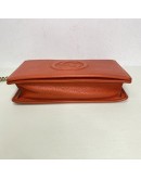 GUCCI Soho Wallet on Chain (WOC) in Orange Calfskin – GHW