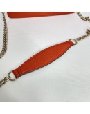 GUCCI Soho Wallet on Chain (WOC) in Orange Calfskin – GHW