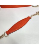 GUCCI Soho Wallet on Chain (WOC) in Orange Calfskin – GHW