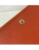 GUCCI Soho Wallet on Chain (WOC) in Orange Calfskin – GHW