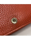 GUCCI Soho Wallet on Chain (WOC) in Orange Calfskin – GHW