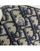 CHRISTIAN DIOR Blue Oblique Saddle Belt Bag – SHW (Receipt Year 2024)