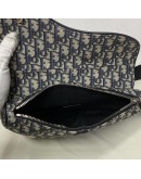 CHRISTIAN DIOR Blue Oblique Saddle Belt Bag – SHW (Receipt Year 2024)